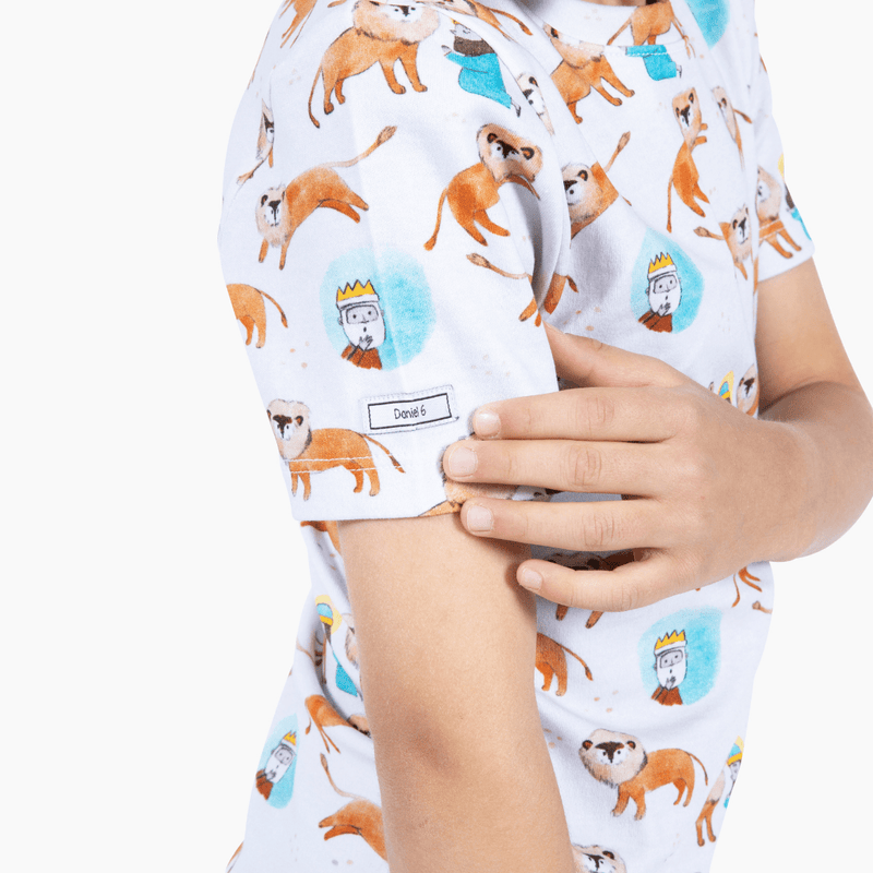 Holy Pals Shorts Daniel & The Lions Den PJ Shorts Set Cotton