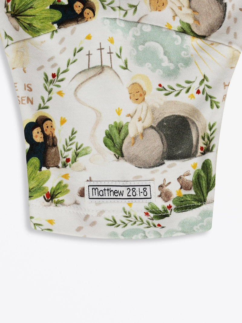 Holy Pals Shorts He Is Risen PJ Shorts Set Cotton