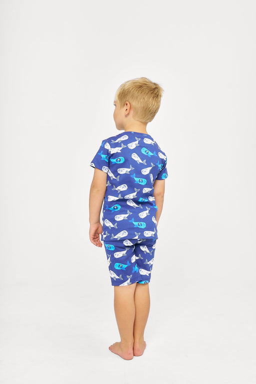 Holy Pals Shorts Jonah Blue PJ Shorts Set Cotton