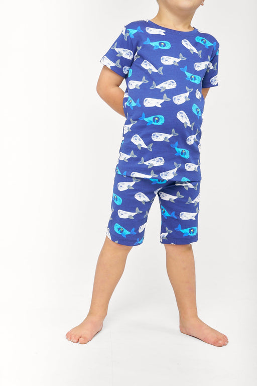 Holy Pals Shorts Jonah Blue PJ Shorts Set Cotton