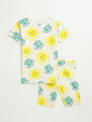 Holy Pals Shorts Light of the World Shorts Set Cotton