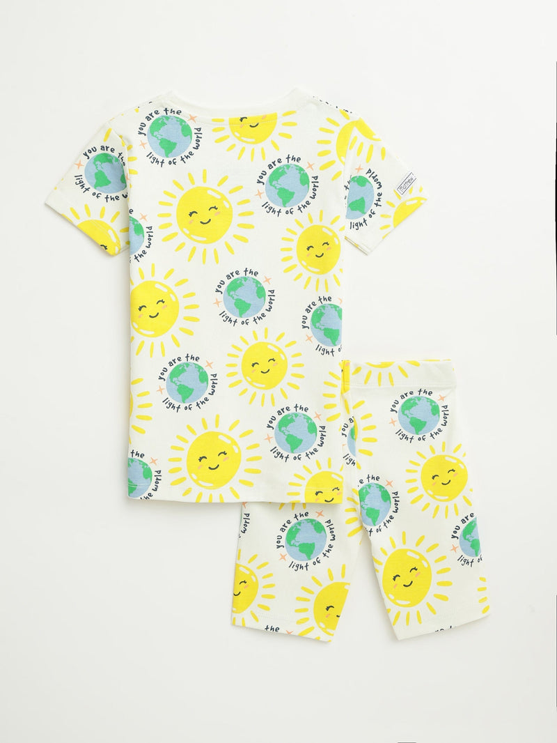 Holy Pals Shorts Light of the World Shorts Set Cotton