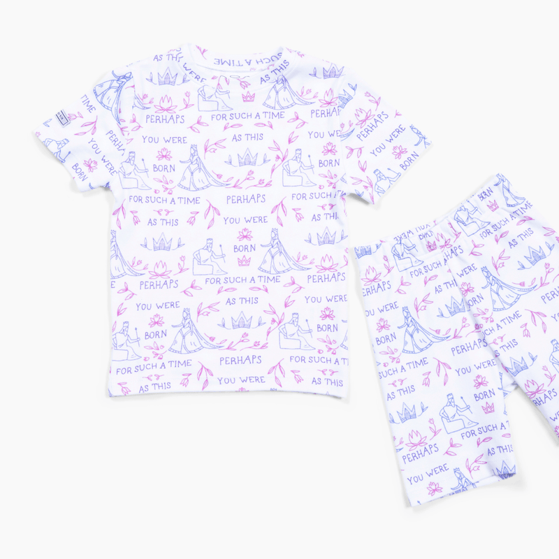 Holy Pals Shorts Queen Esther PJ Shorts Set Cotton