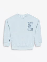 Holy Pals Sweater Eternal Life Skyway Fleece Crewneck