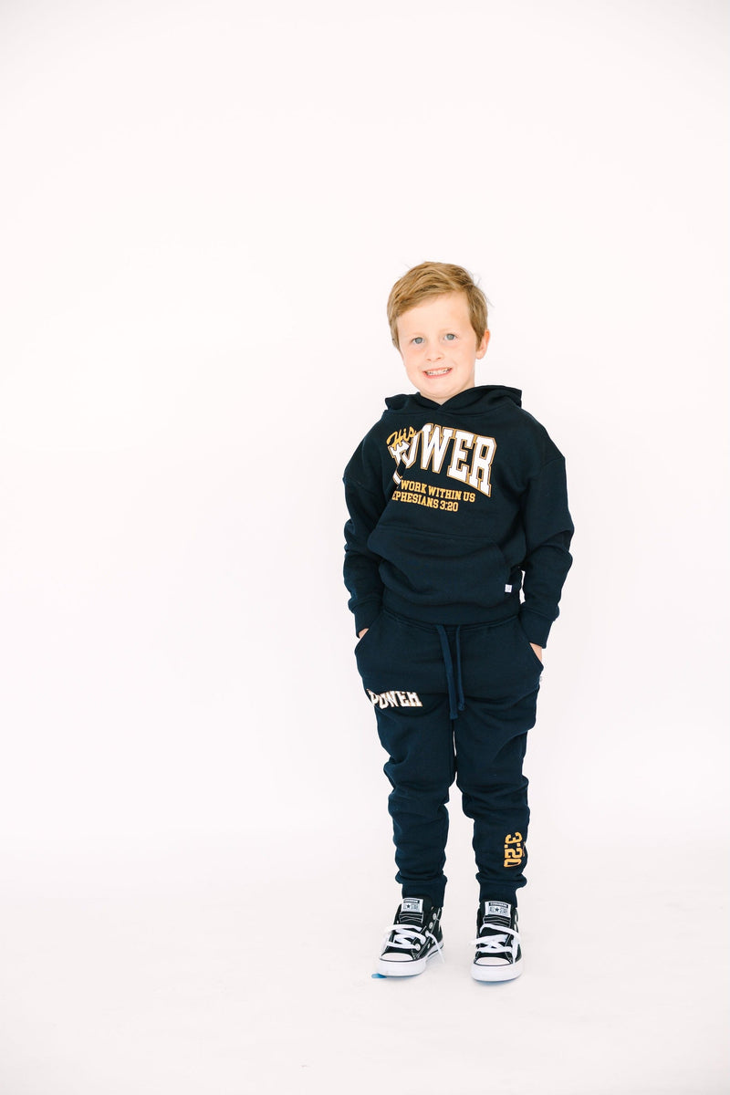 Holy Pals Sweater His Power Cotton Fleece Hoodie
