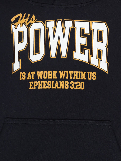 Holy Pals Sweater His Power Cotton Fleece Hoodie