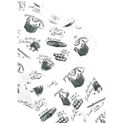 Holy Pals Two Piece Armor of God White PJ Short Sleeve & Pants Set Bamboo