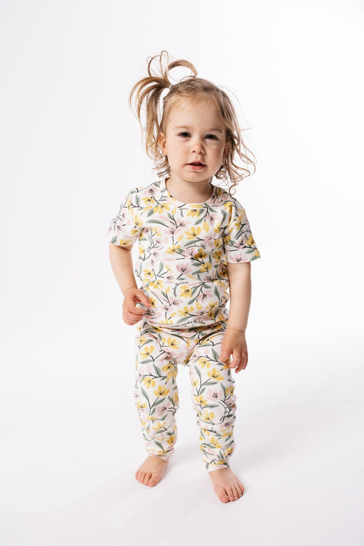 Holy Pals Two Piece Consider the Lilies Short Sleeve Set Cotton