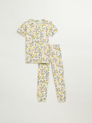 Holy Pals Two Piece Consider the Lilies Short Sleeve Set Cotton