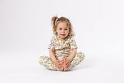 Holy Pals Two Piece Consider the Lilies Short Sleeve Set Cotton