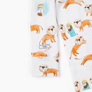 Holy Pals Two Piece Daniel & The Lions Den PJ Long Sleeve Set Cotton