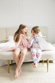 Holy Pals Two Piece For God So Loved The World PJ Long Sleeve Set Cotton