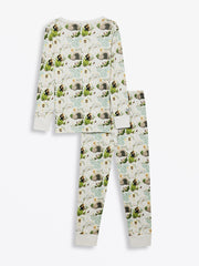 Holy Pals Two Piece He Is Risen PJ Long Sleeve Set Cotton