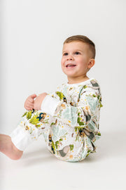 Holy Pals Two Piece He Is Risen PJ Long Sleeve Set Cotton