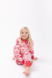 Holy Pals Two Piece John 3:16 Pink Long Sleeve Set Bamboo