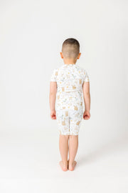 Holy Pals Two Piece Shorts New Birth PJ Shorts Set Bamboo