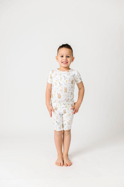 Holy Pals Two Piece Shorts New Birth PJ Shorts Set Bamboo