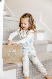 Holy Pals Two Piece The Empty Tomb PJ Long Sleeve Set Cotton