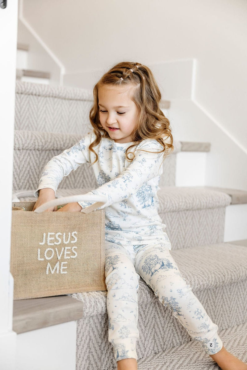 Holy Pals Two Piece The Empty Tomb PJ Long Sleeve Set Cotton