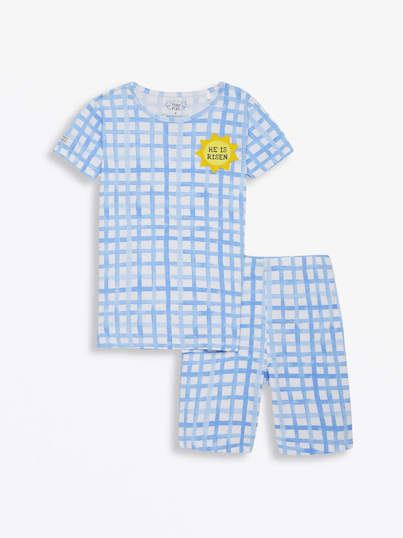Holy Pals Two Piece The Risen Son PJ Shorts Set Bamboo