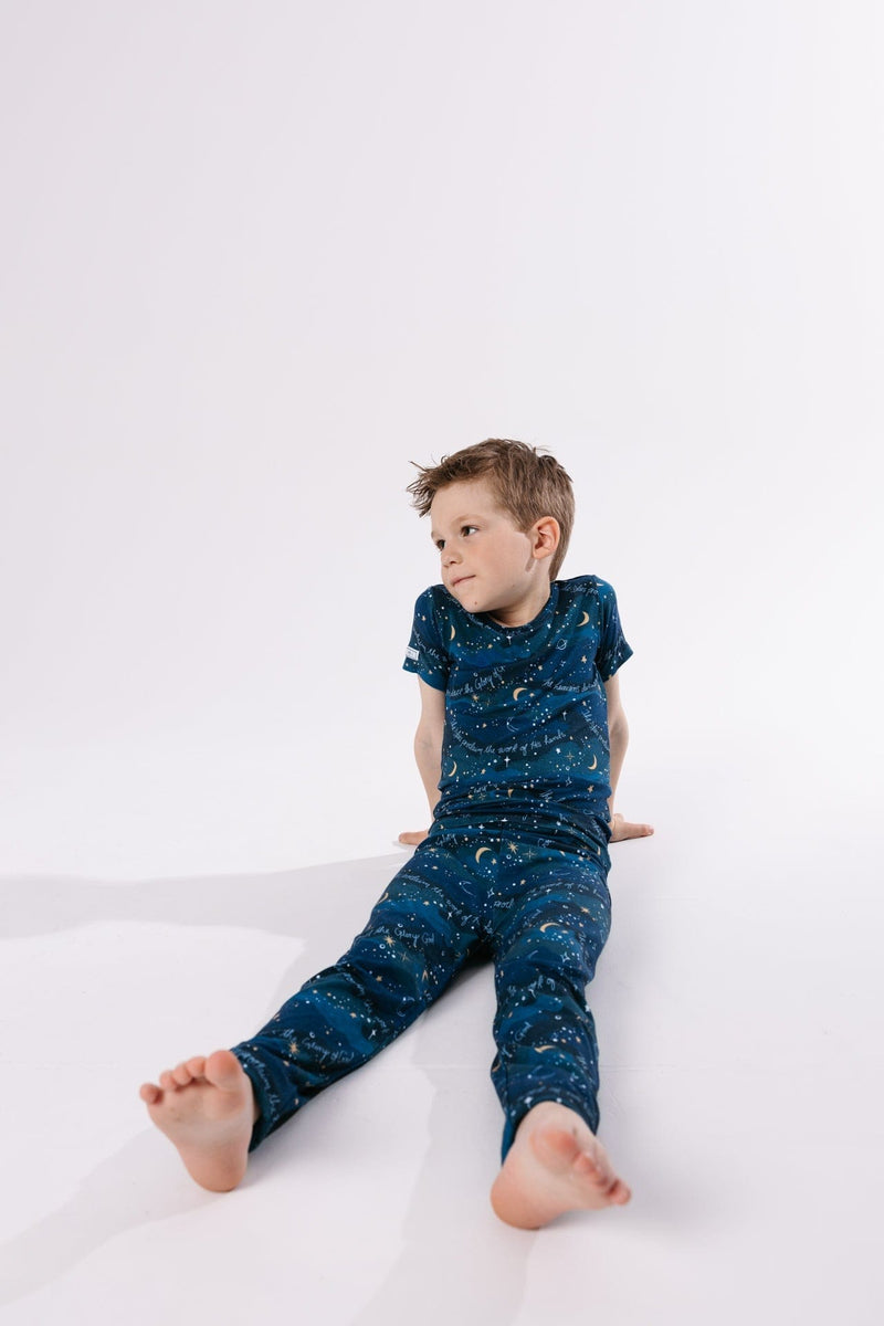 Holy Pals Two Piece Work of His Hands Short Sleeve Set Bamboo