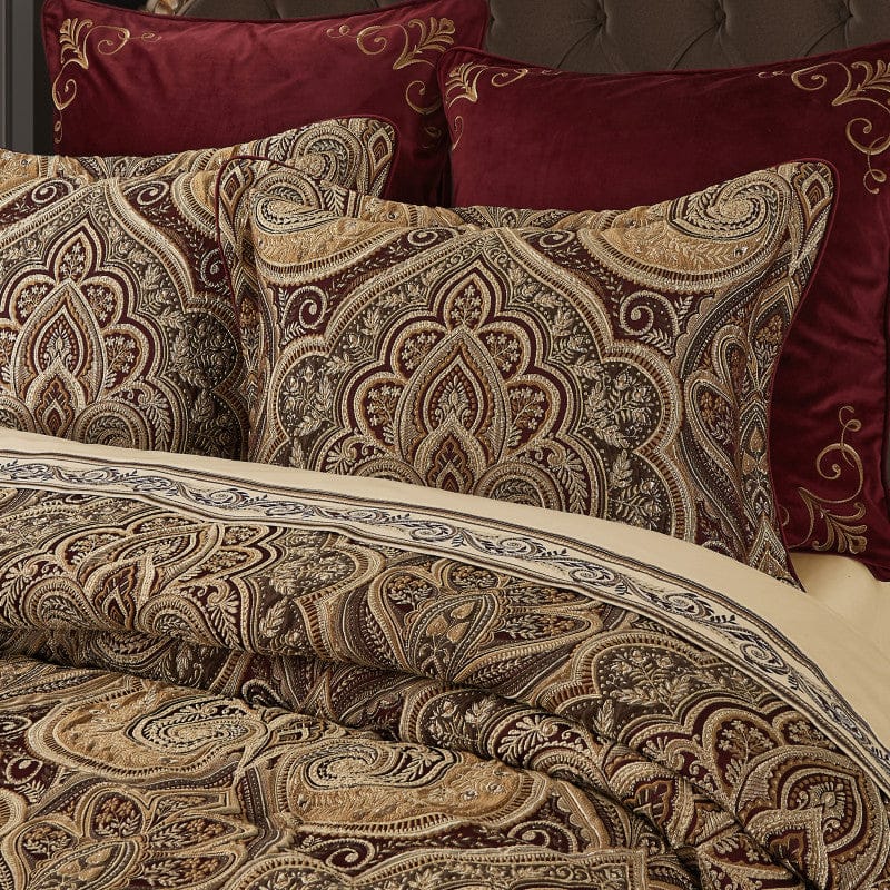 J. Queen New York Comforter Sets Bordeaux Comforter Set