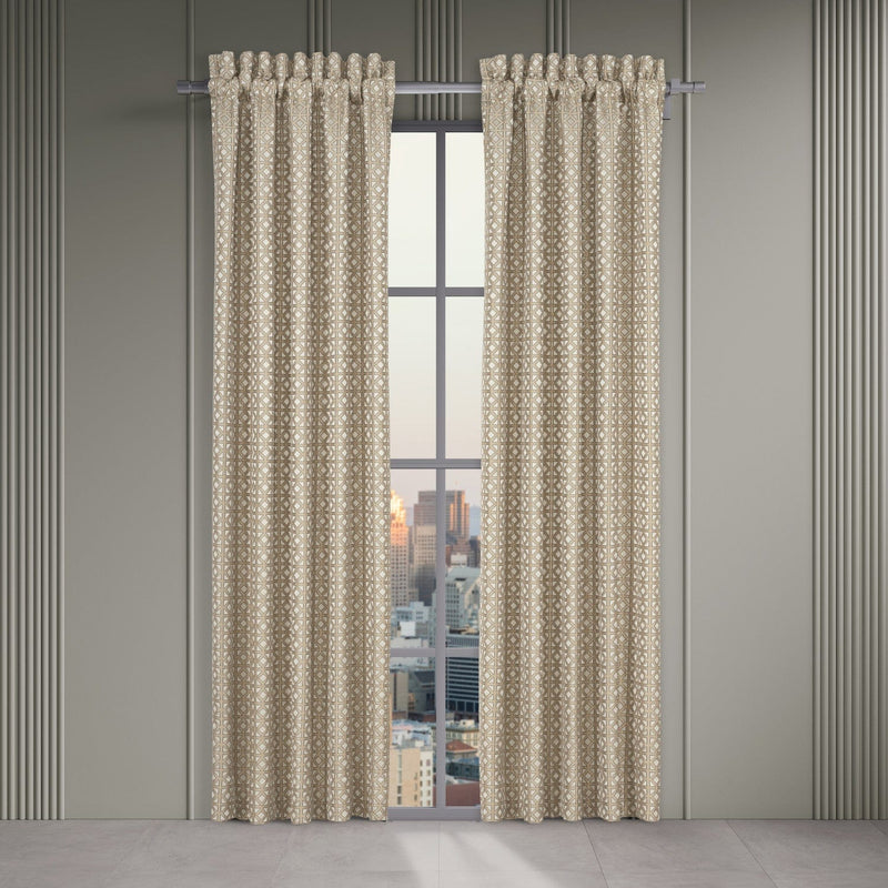 J. Queen New York Coordinate Window Alaro Window Panel Pair