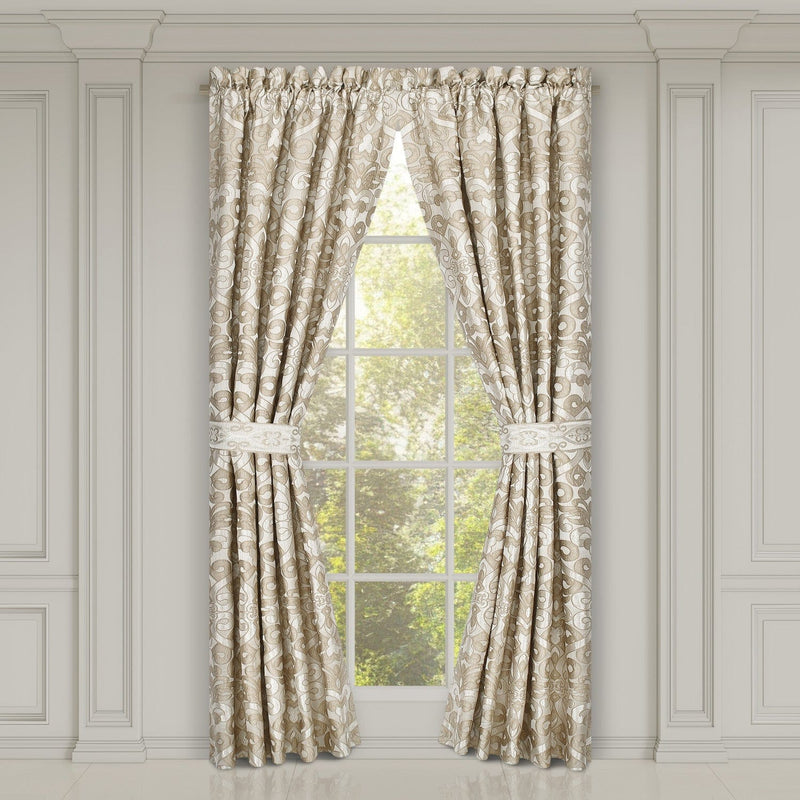 J. Queen New York Coordinate Window Amaretto Window Panel Pair