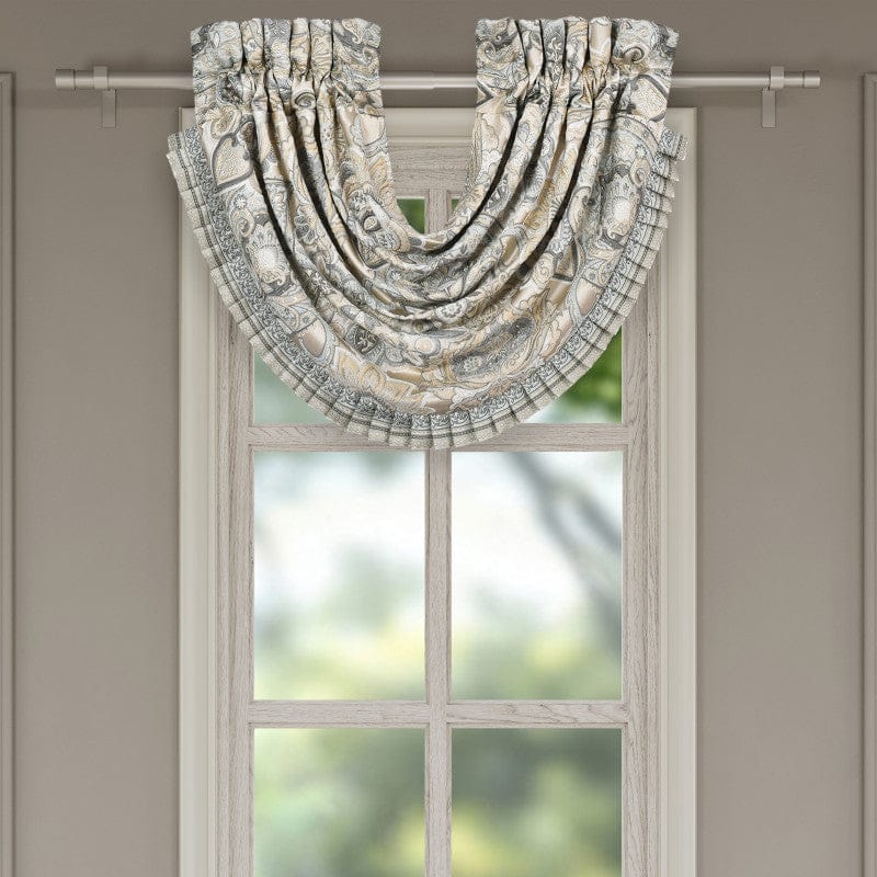 J. Queen New York Coordinate Window Annabelle Window Waterfall Valance