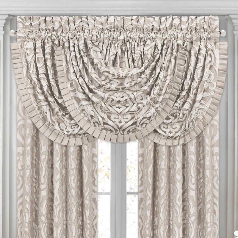 J. Queen New York Coordinate Window Astoria Window Waterfall Valance