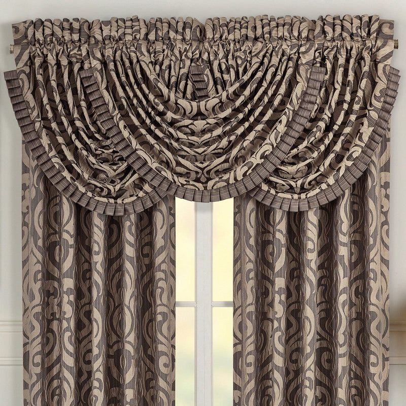 J. Queen New York Coordinate Window Astoria Window Waterfall Valance