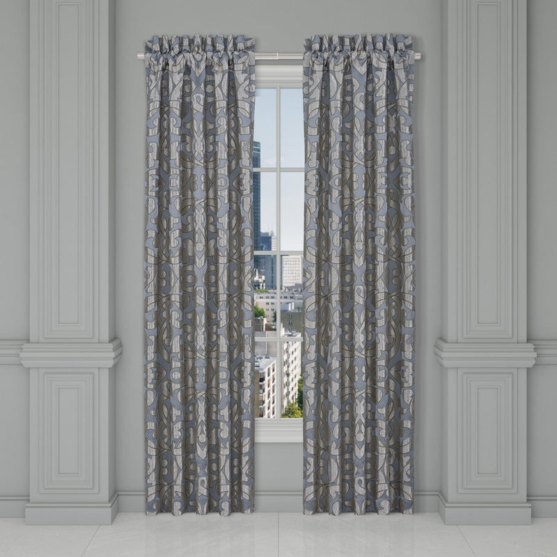 J. Queen New York Coordinate Window Barocco Window Panel Pair