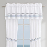 J. Queen New York Coordinate Window Bayside Window Straight Valance