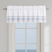 J. Queen New York Coordinate Window Bayside Window Straight Valance
