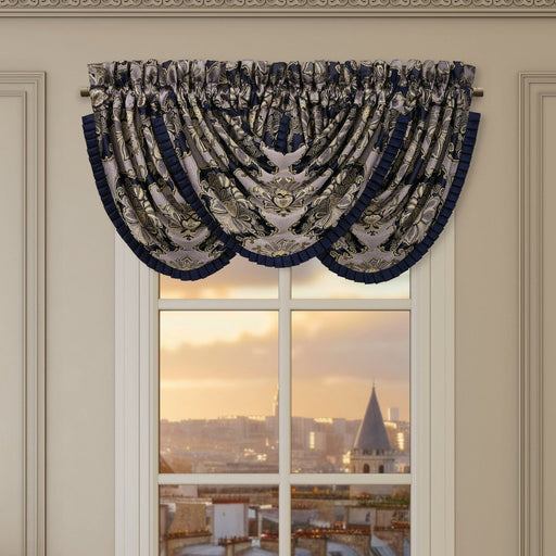 J. Queen New York Coordinate Window Bradley Window Waterfall Valance