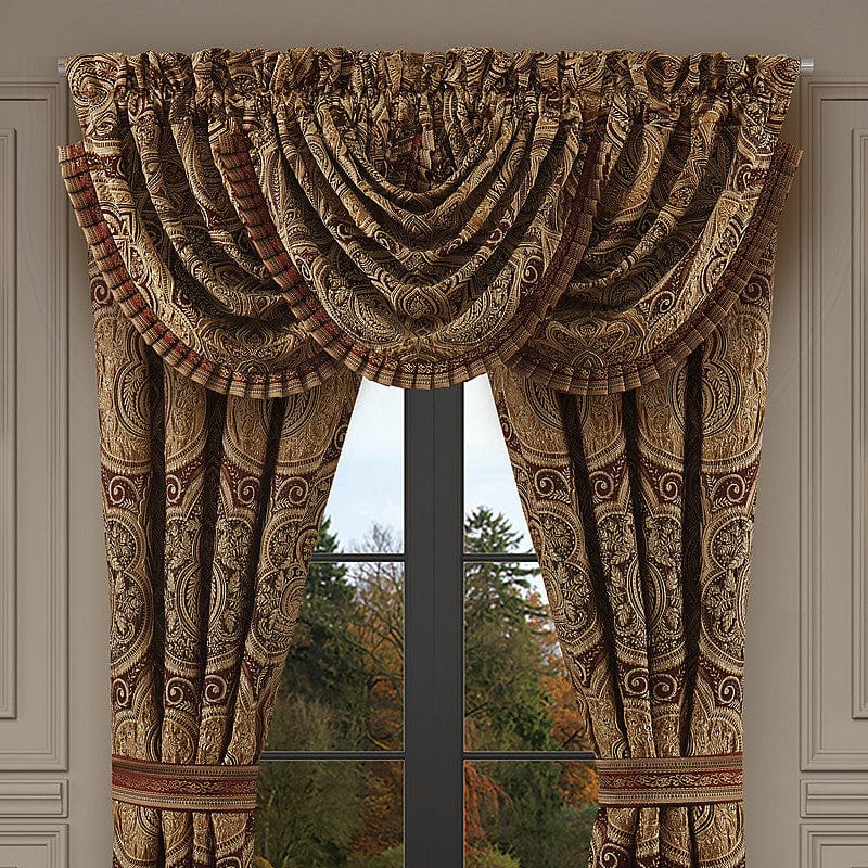 J. Queen New York Coordinate Window Calistoga Window Waterfall Valance