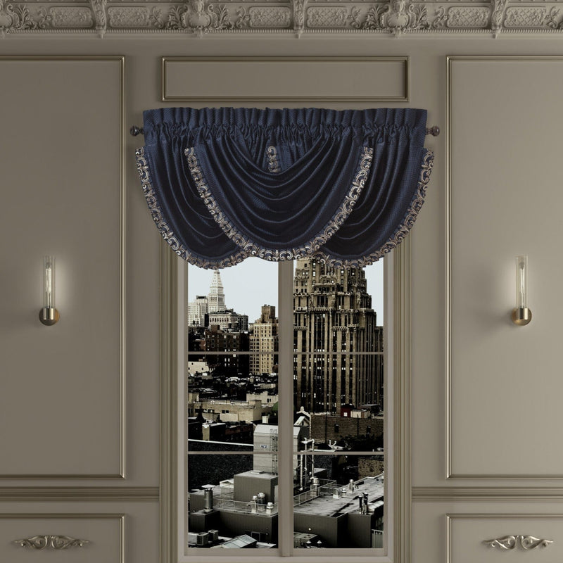 J. Queen New York Coordinate Window Caruso Window Waterfall Valance