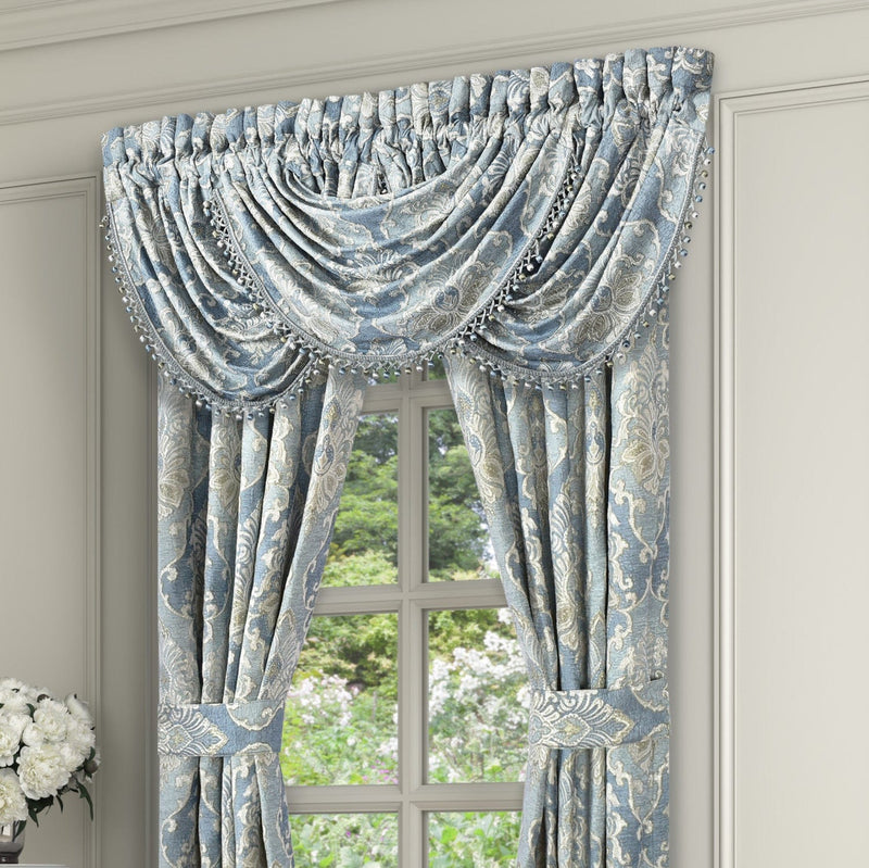 J. Queen New York Coordinate Window Celtic Window Waterfall Valance