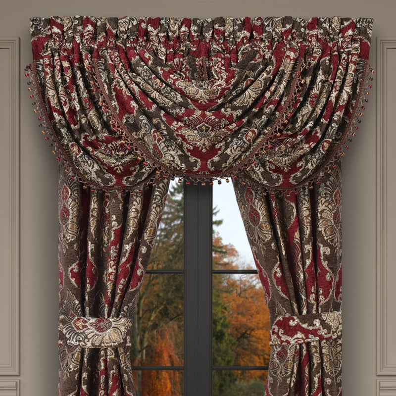 J. Queen New York Coordinate Window Cerino Window Waterfall Valance