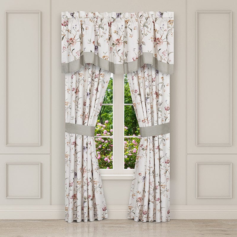 J. Queen New York Coordinate Window Clarice Window Panel Pair