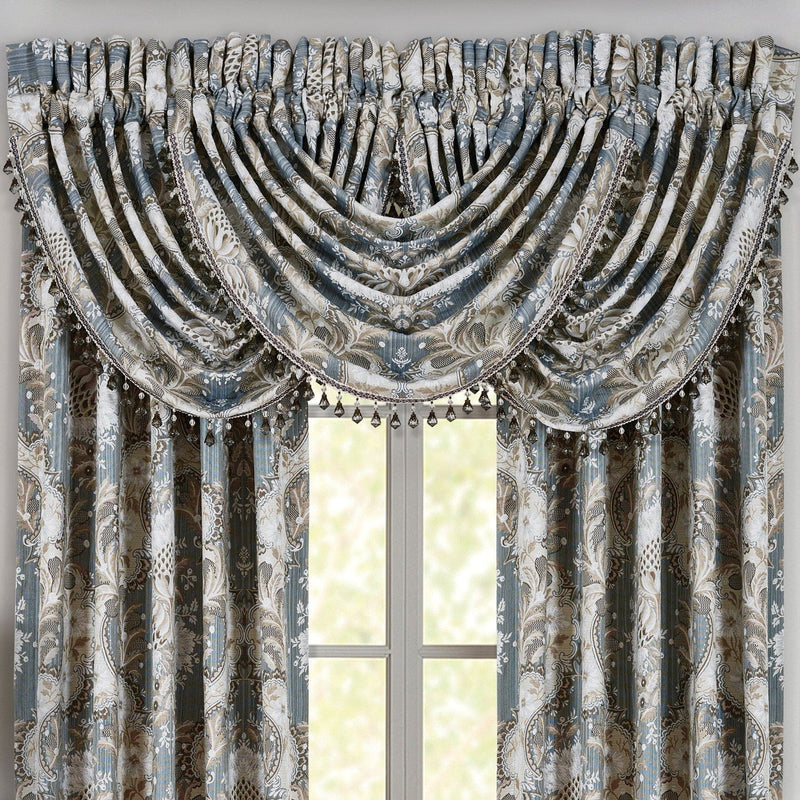 J. Queen New York Coordinate Window Crystal Palace Window Waterfall Valance