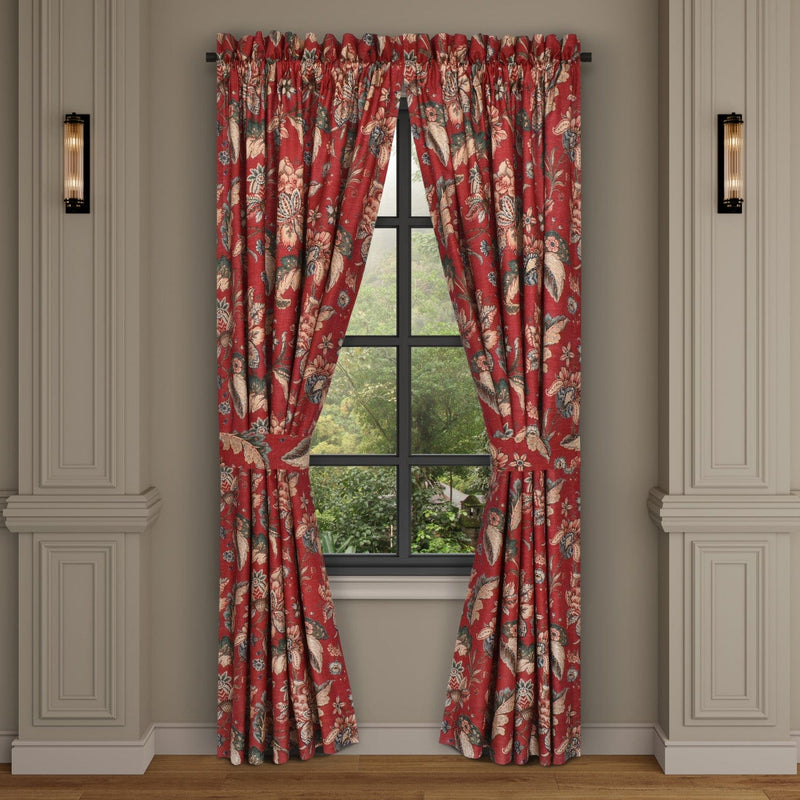 J. Queen New York Coordinate Window Enchanted Garden Window Panel Pair