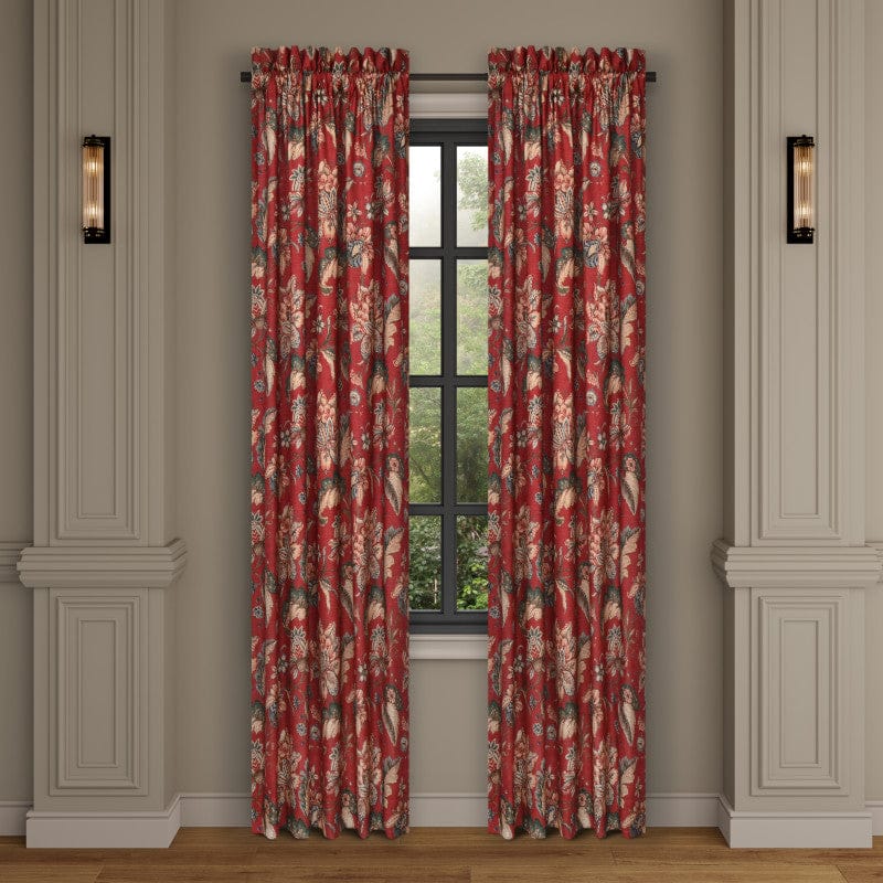 J. Queen New York Coordinate Window Enchanted Garden Window Panel Pair
