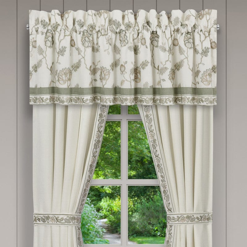J. Queen New York Coordinate Window Fairview Window Straight Valance