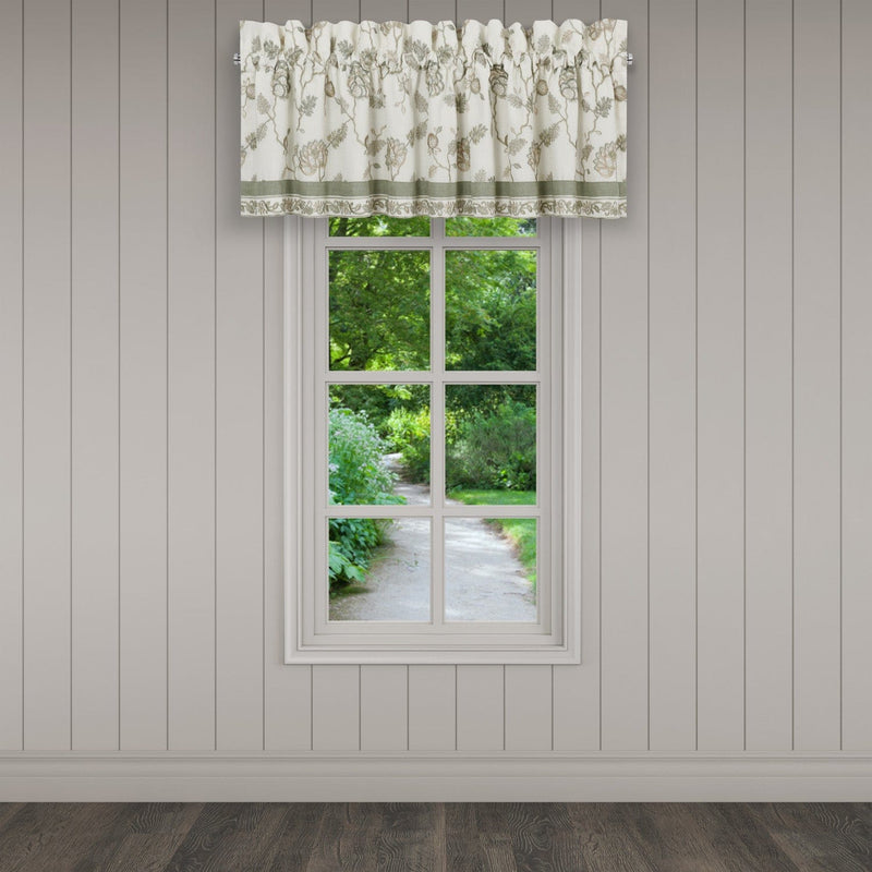 J. Queen New York Coordinate Window Fairview Window Straight Valance