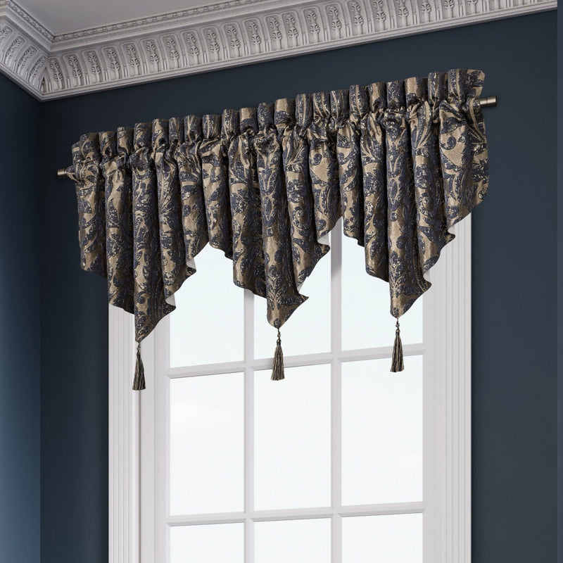 J. Queen New York Coordinate Window Glimmerstone Window Ascot Valance