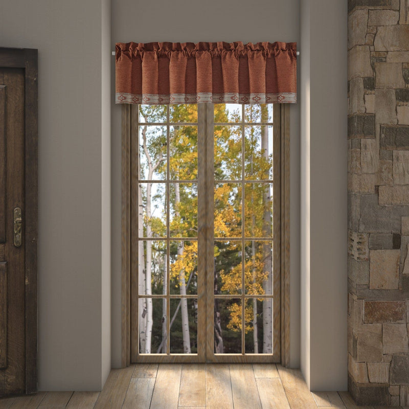 J. Queen New York Coordinate Window Jackson Lodge Window Straight Valance