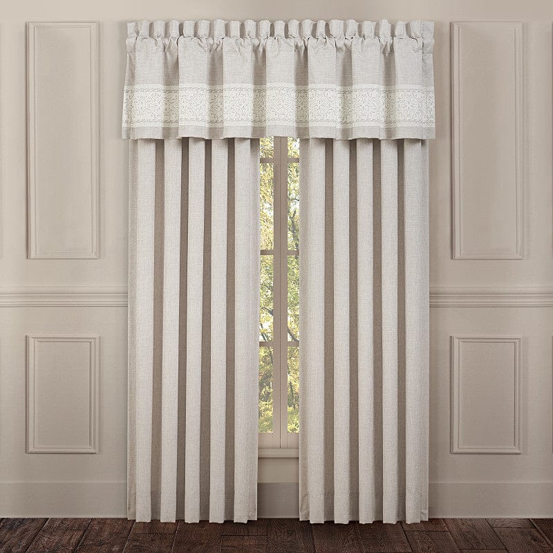 J. Queen New York Coordinate Window Lauralynn Window Straight Valance