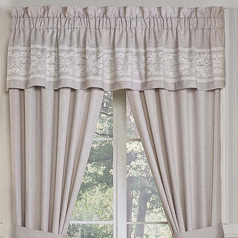 J. Queen New York Coordinate Window Maryanne Window Straight Valance