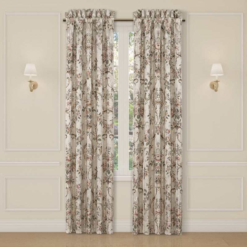 J. Queen New York Coordinate Window Pecora Window Panel Pair